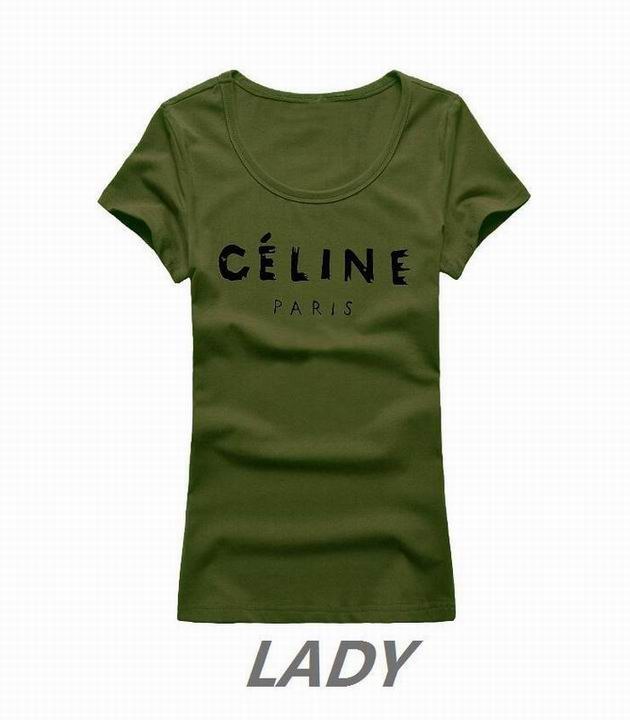 Celine short round collar T woman S-XL-006
